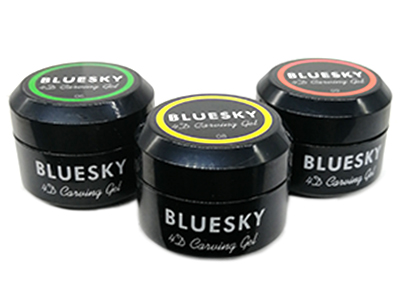 Гель-лаки BLUESKY 4D Carving Gel (пластилин)