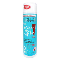 Косметика Eveline Clean Your Skin Очищающе-матирующий тоник от прыщей 225мл купить оптом и в розницу