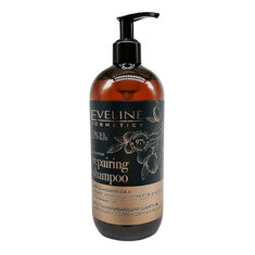 Косметика Eveline Organic Gold Воостанавливающий шампунь для сухих и поврежденных волос 500мл купить оптом и в розницу