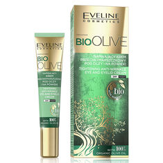 Косметика Eveline Bio Olive Укрепляющий крем против морщин для кожи вокруг глаз дневной/ночной 20мл. купить оптом и в розницу