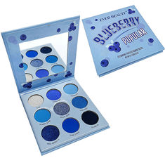 Косметика Farres HB210-08 (3124E) Тени для век " Blueberry Popular" 9цветов купить оптом и в розницу