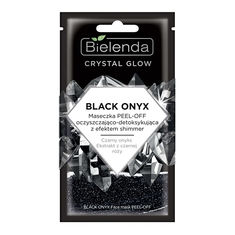 Косметика Bielenda Crystal Glow Black Onyx Маска для лица очищающая с эффектом мерцания купить оптом и в розницу